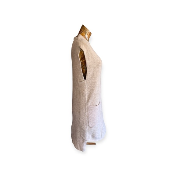 3.1 Phillip Lim beige sleeveless dress V-neck small - Picture 3 of 11